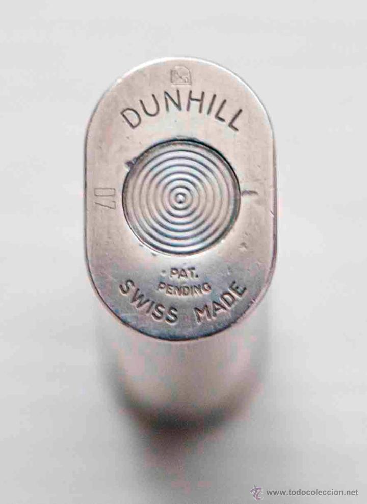 Mecheros: MECHERO DUNHILL DE PLATA. - Foto 2
