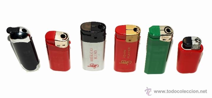 Mecheros: 6 Encendedores de marca de tabaco electronicos. - Foto 3