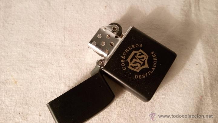 Mecheros: MECHERO GASOLINA TIPO ZIPPO COSECHEROS DESTILADORES SYS