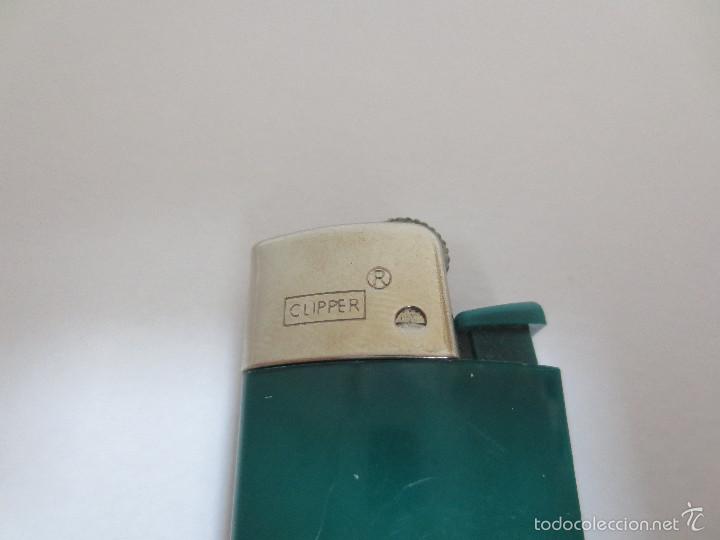 Mecheros: ENCENDEDOR CLIPPER , FORMA INUSUAL OVALADO. NO RECARGABLE - Foto 1
