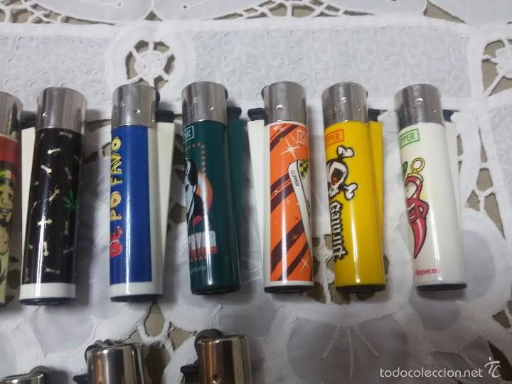 Mecheros: 14 MECHEROS CLIPPER NO REGULABLES - Foto 4