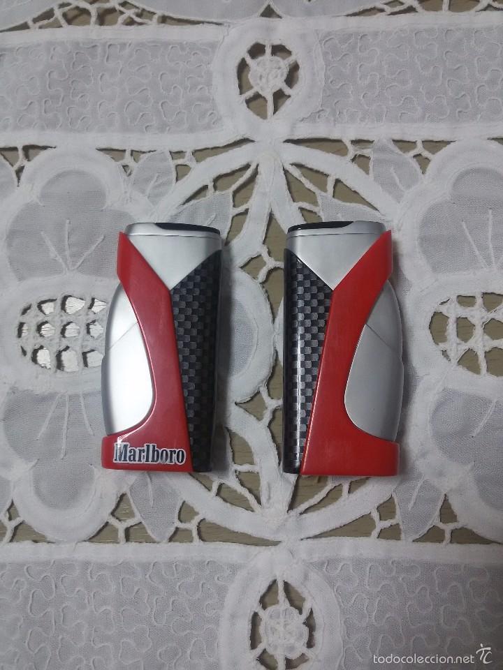 Mecheros: MECHEROS MARLBORO-TIPO SOPLETE. - Foto 1