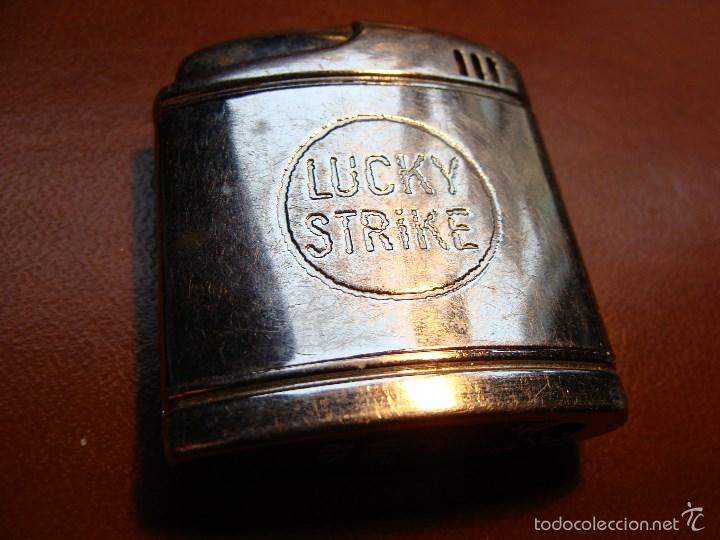 Mecheros: MECHERO LUCKY STRIKE CROMADO - Foto 2