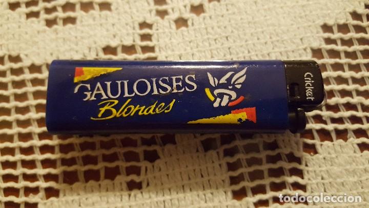 Mecheros: Mechero marca tabaco gauloises - Foto 1