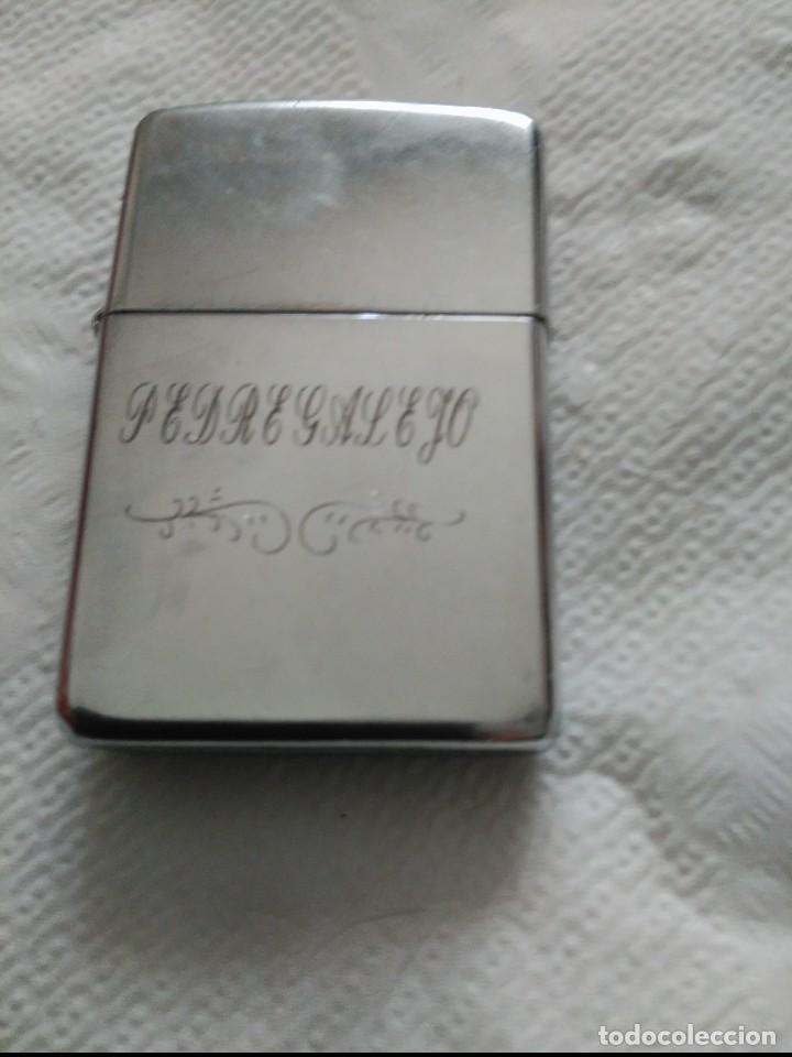 Mecheros: zippo de 1995 .LLeva grabado  Predregalejo