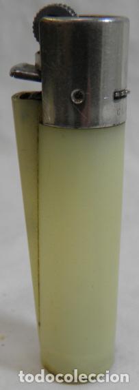 Mecheros: MECHERO CLIPPER CON REGULADOR BLANCO - Foto 4