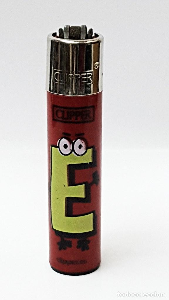 Mecheros: Mechero Clipper, con letra E - Foto 1