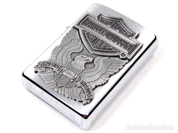 Mecheros: Zippo HARLEY DAVIDSON EAGLE EMBLEM Nuevo a estrenar - Foto 2