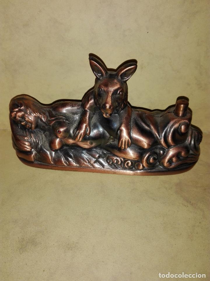 Accendini: MECHERO DE FANTASIA - METALICO - 14 CM. DE LARGO Y 8 CM. DE ALTURA