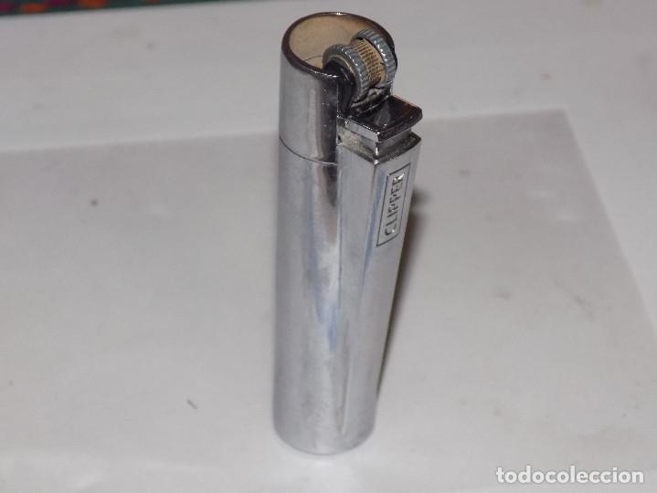 antiguo mechero clipper. fantasma - Compra venta en todocoleccion