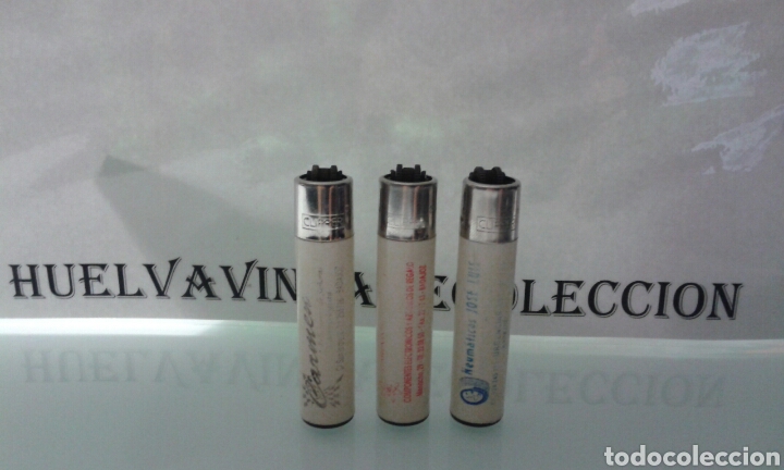 Mecheros: Mecheros clipper con publicidad, 3 unidades