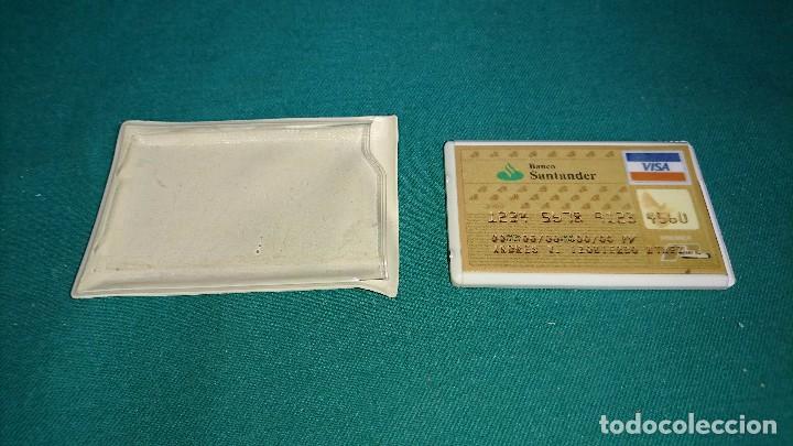 Mecheros: MECHERO TARJETA BANCO SANTANDER - Foto 2