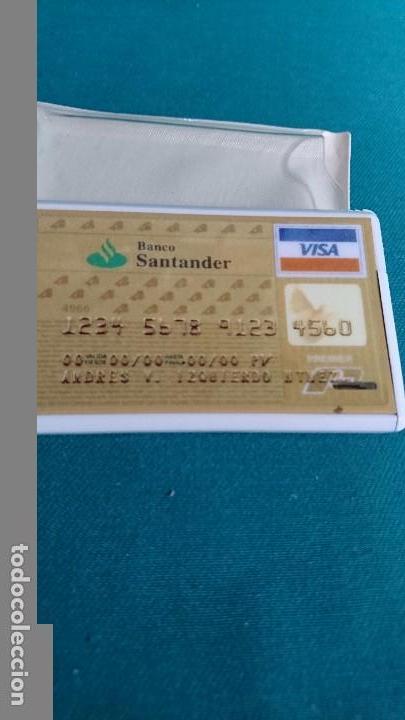 Mecheros: MECHERO TARJETA BANCO SANTANDER - Foto 3