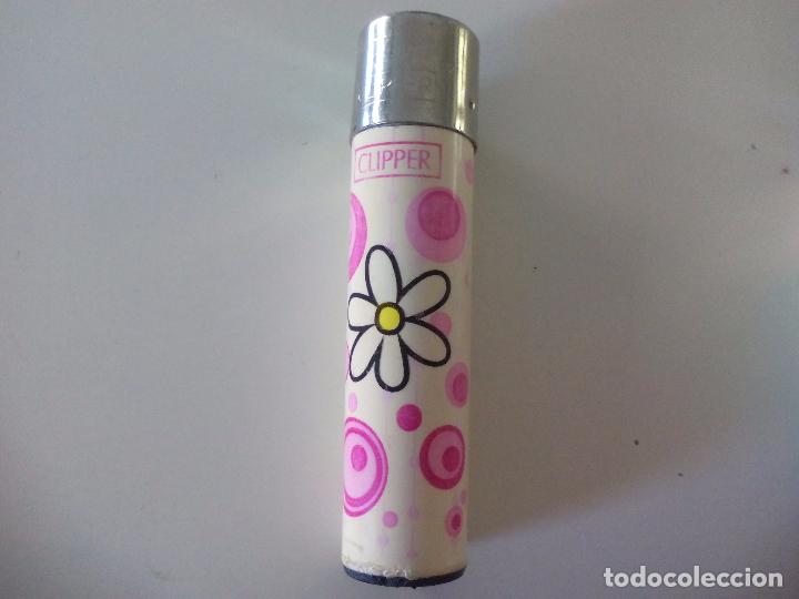 Mecheros: MECHERO CLIPPER. FLORES ENCENDEDOR. LIGHTER
