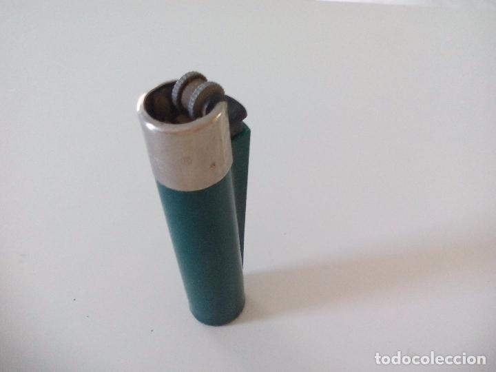 Mecheros: MECHERO CLIPPER. VERDE LISO. LIGHTER