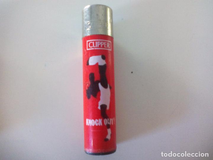 Mecheros: MECHERO CLIPPER. kNOCK OUT ENCENDEDOR LIGHTER