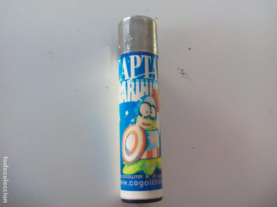 Mecheros: MECHERO CLIPPER. CAPTAIN MARIHUANA COGOLLITOS LIGHTER