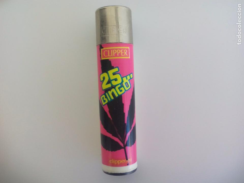 Mecheros: MECHERO CLIPPER. 25 Bingo. Marihuana. LIGHTER