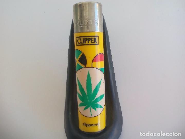 Mecheros: MECHERO CLIPPER. Jamaica. Marihuana. Encendedor. LIGHTER
