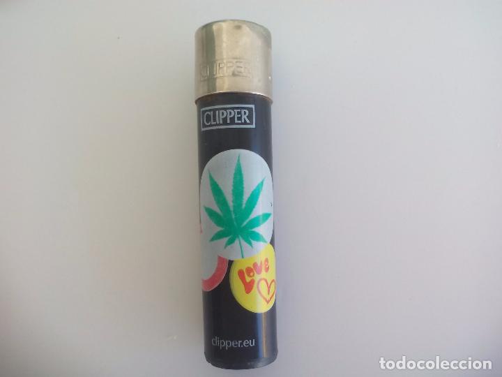 Mecheros: MECHERO CLIPPER..Love. Marihuana. Encendedor. LIGHTER
