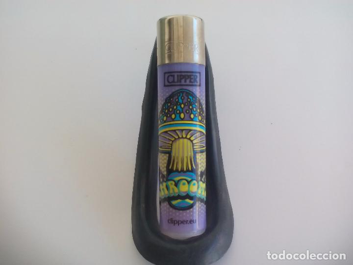 Mecheros: MECHERO CLIPPER. shrooms. Encendedor. LIGHTER