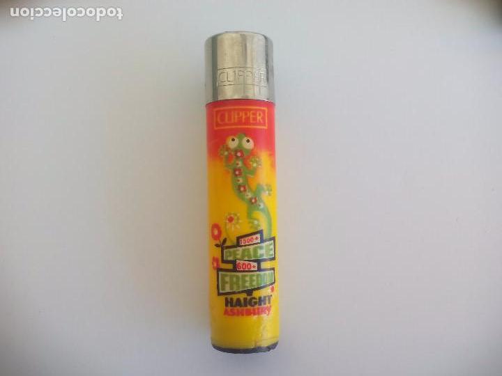 Mecheros: MECHERO CLIPPER. Peace, Haight Ashbury. Encendedor. LIGHTER