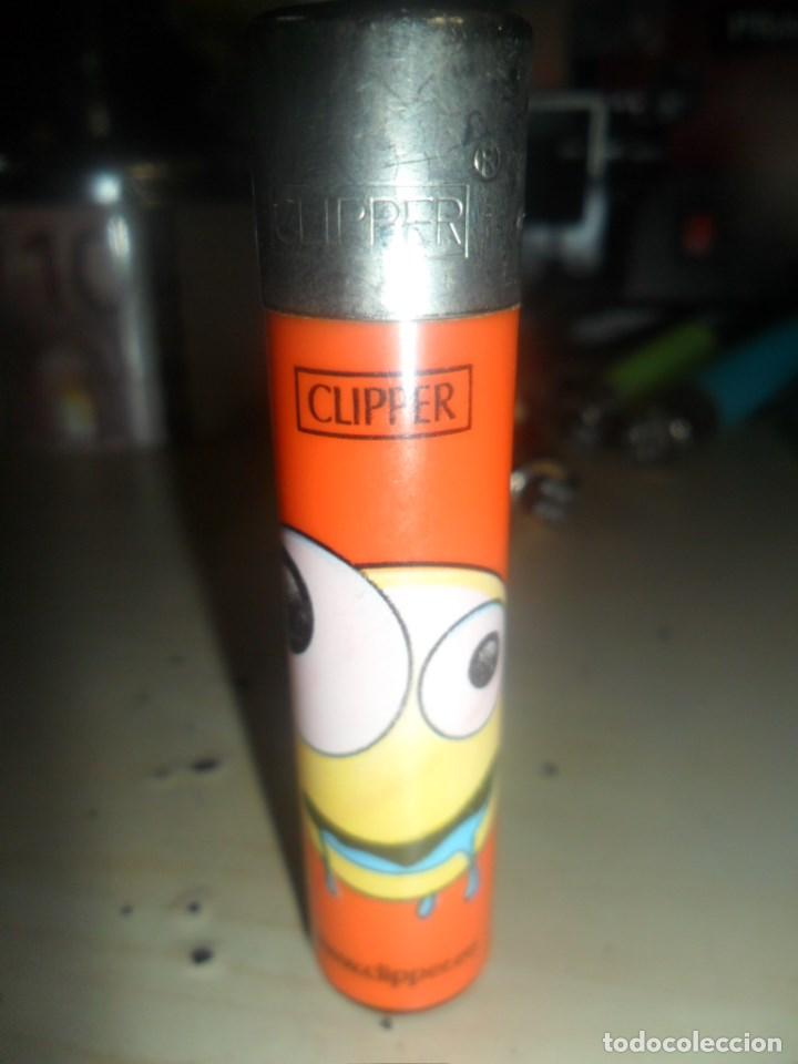 Mecheros: MECHERO CLIPPER EMOTICONO CARA BABEANTE - RECARGABLE