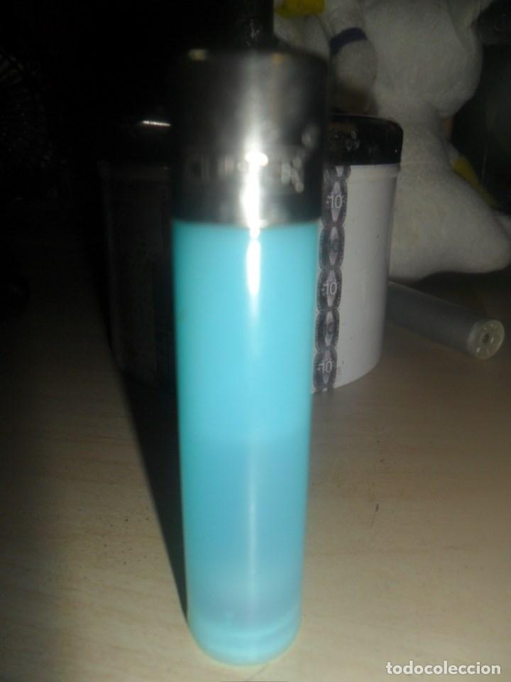 Mecheros: MECHERO CLIPPER AZUL CELESTE