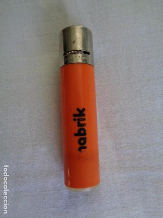 Mecheros: MECHERO CLIPPER NARANJA REGULABLE CON REGULADOR FUNCIONANDO --- publicidad mabrik
