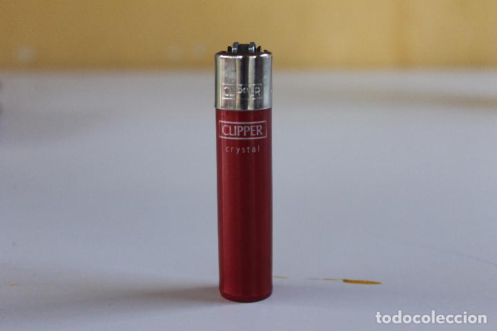 Mecheros: MECHERO CLIPPER, CRYSTAL EN PERFECTO ESTADO - Foto 1