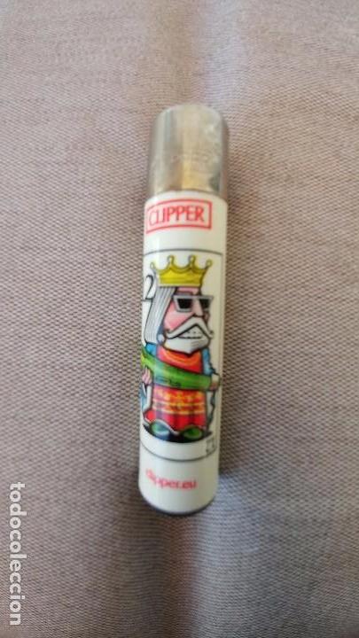 Mecheros: Clipper.de colecci&oacute;n.el rey de bastos - Foto 2