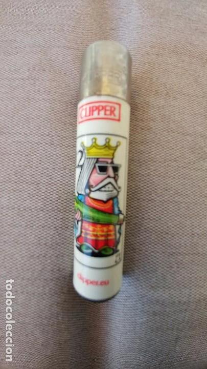 Mecheros: Clipper.de colecci&oacute;n.el rey de bastos - Foto 1