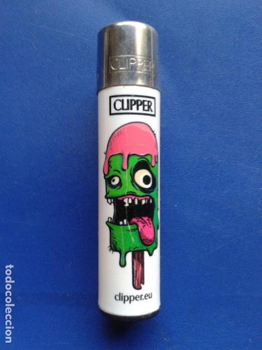 Mecheros: MECHERO ENCENDEDOR CLIPPER , ROCK N ROLLA