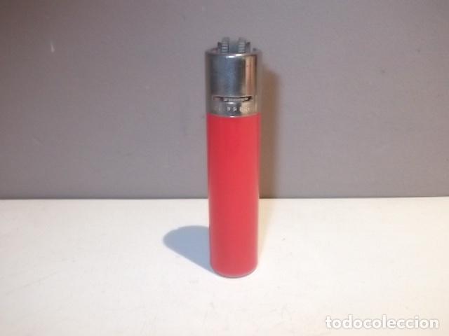 Mecheros: MECHERO CLIPPER REGULABLE ROJO BUEN ESTADO