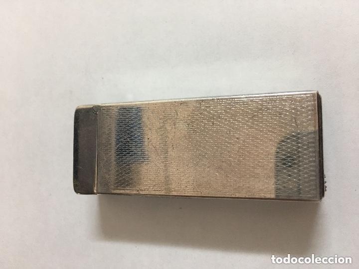 Mecheros: MECHERO WIN DE LUXE CHAPADO EN PLATA - Foto 1