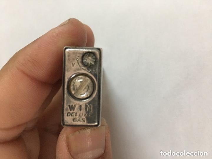 Mecheros: MECHERO WIN DE LUXE CHAPADO EN PLATA - Foto 4