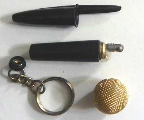 Portachiavi A Forma Di Microfono In Miniatura - Elegante Accessorio In Lega Per Amanti Della Musica, Cantanti E Musicisti, Regalo Creativo - 4