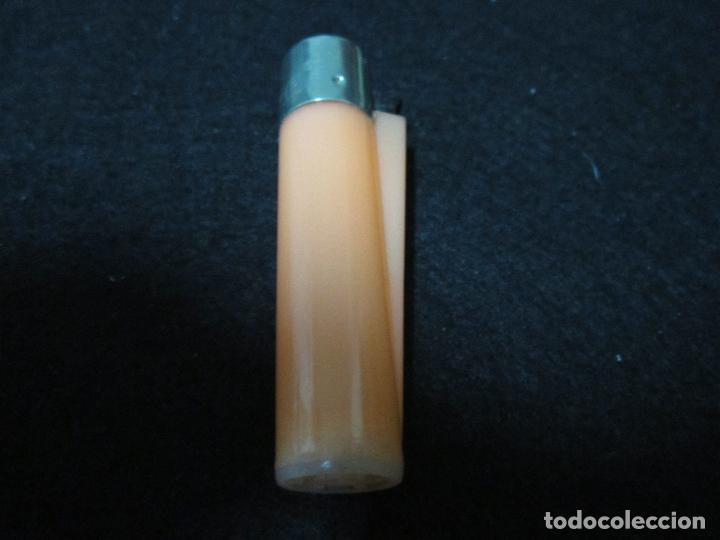 Mecheros: MECHERO CLIPPER NARANJA TRASPARENTE