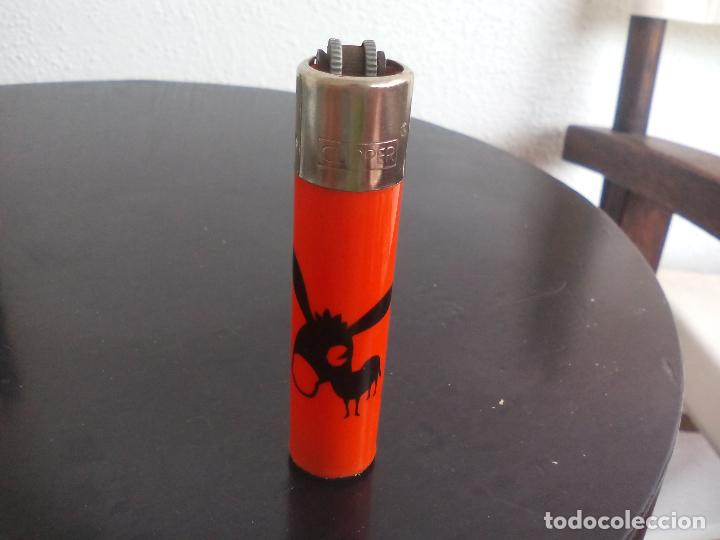 Mecheros: MECHERO CLIPPER. BURRO BOIALEGRE ENCENDEDOR. LIGHTER