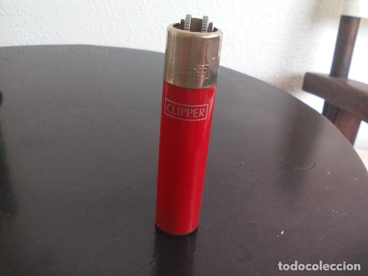 Mecheros: MECHERO CLIPPER. ROJO. ENCENDEDOR. LIGHTER