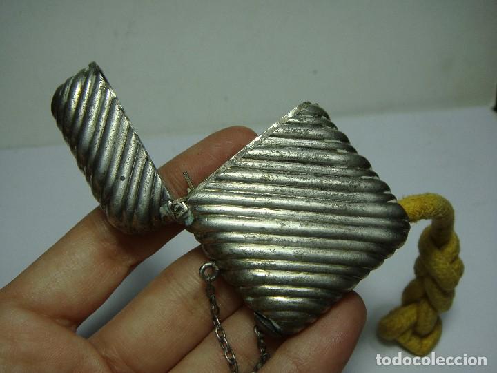 Mecheros: Antiguo Cerillero de Plata. - Foto 3