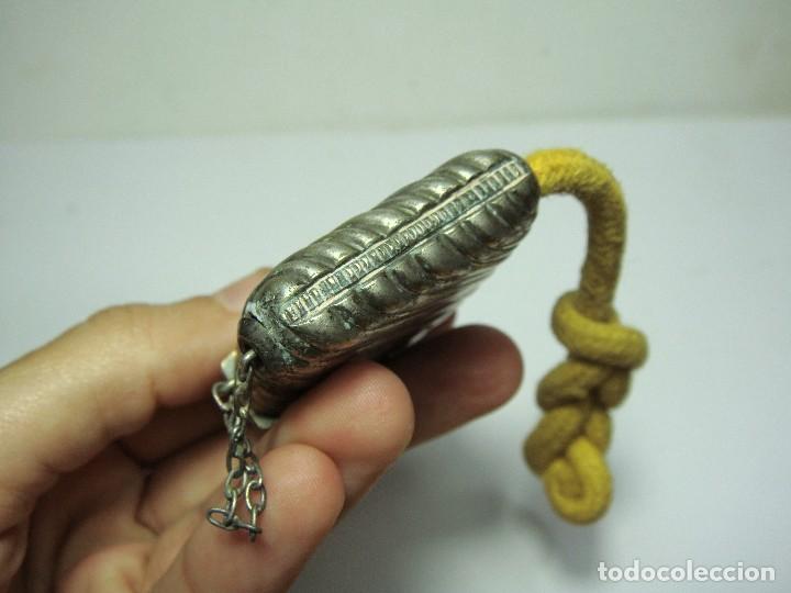 Mecheros: Antiguo Cerillero de Plata. - Foto 4