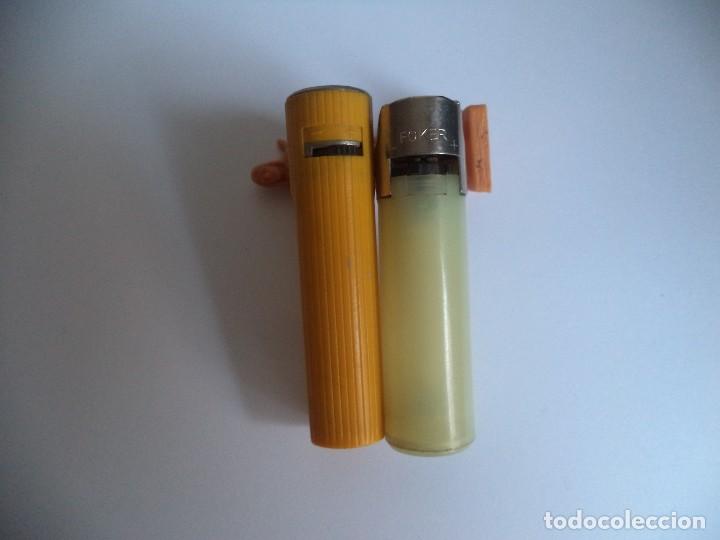 Mecheros: 2 Antiguos mecheros tipo Clipper uno marca SM Austriaco otro marca Foker con regulador
