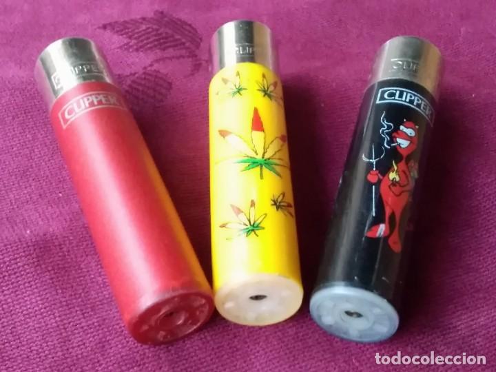 Mecheros: 3 mecheros clipper funcionando peque&ntilde;os - Foto 2