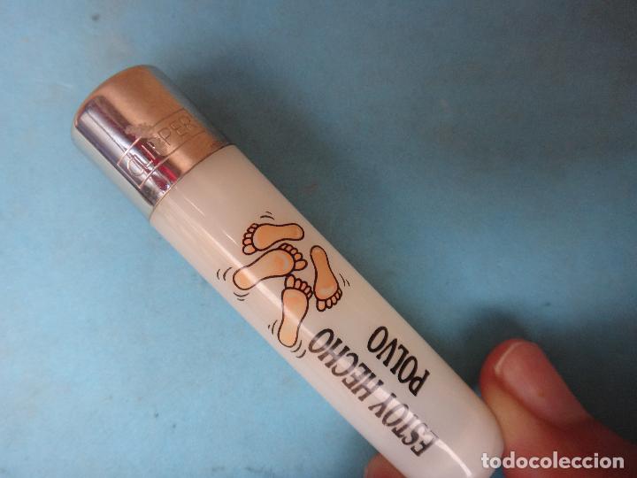 Mecheros: MECHERO ENCENDEDOR CLIPPER , PUBLICIDAD , ESTOY HECHO POLVO , RASCADOR REDONDO , ORIGINAL