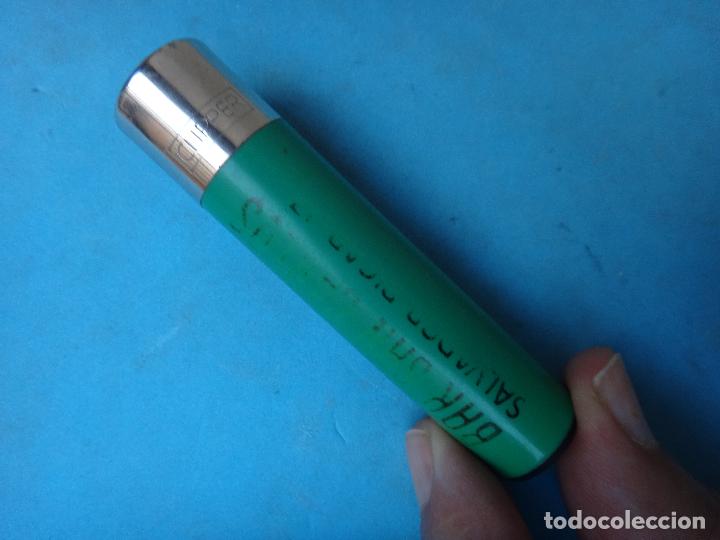 Mecheros: MECHERO ENCENDEDOR CLIPPER , PUBLICIDAD BAR SAN CARLOS , RASCADOR REDONDO , ORIGINAL