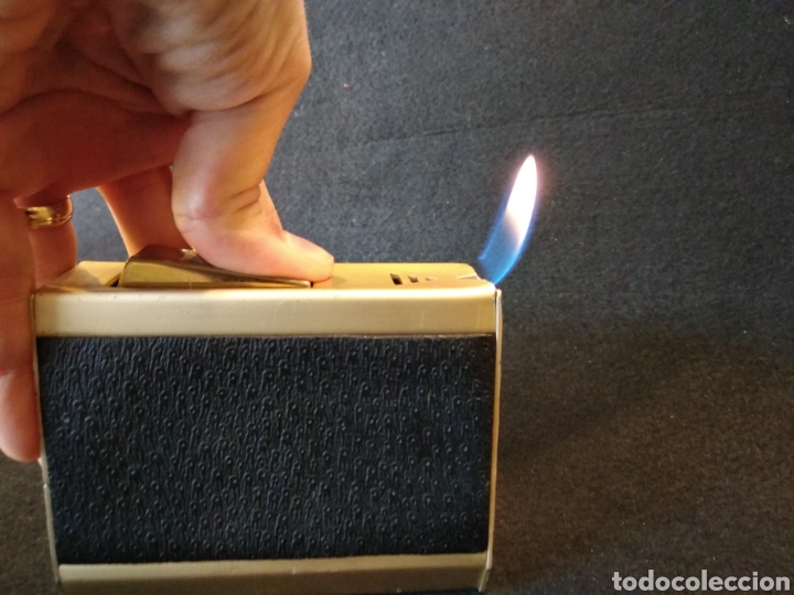 Mecheros: ENCENDEDOR DE SOBRE MESA. CONSUL DYNAMIC. GERMANY. FUNCIONA. - Foto 5