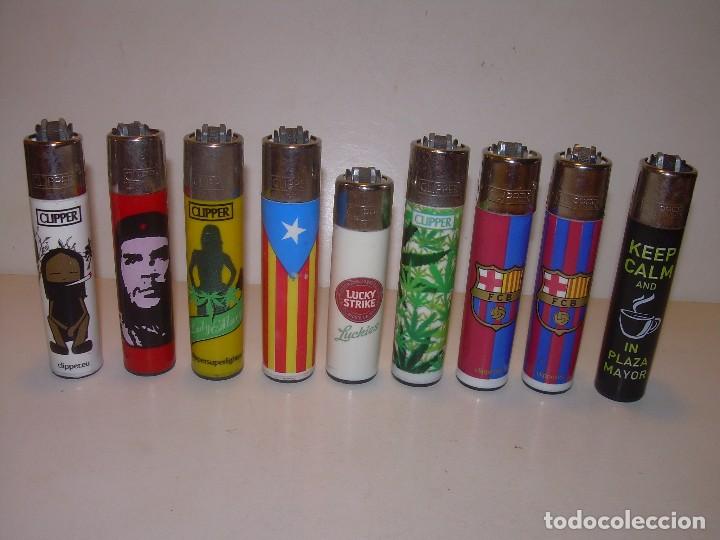 Mecheros: LOTE DE NUEVE MECHEROS. - Foto 1