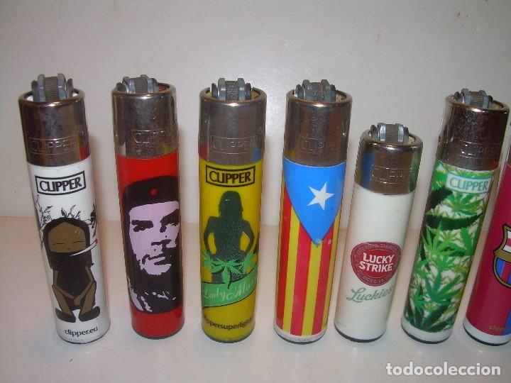 Mecheros: LOTE DE NUEVE MECHEROS. - Foto 2