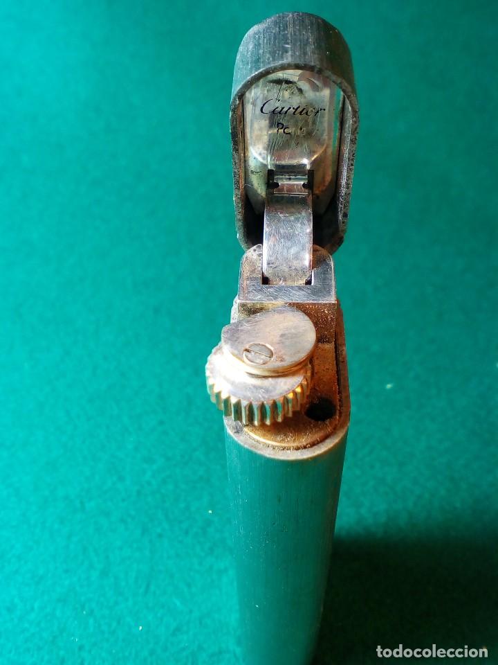 Mecheros: ENCENDEDOR CARTIER DE PLATA - Foto 3